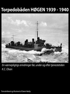 cover image of Torpedobåden HØGEN 1939